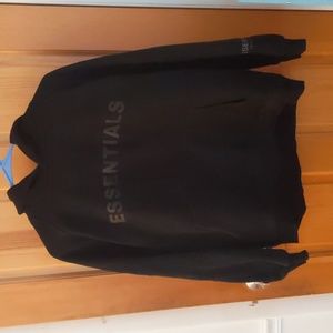 ⚪Essentials Fear of God Black Hoodie